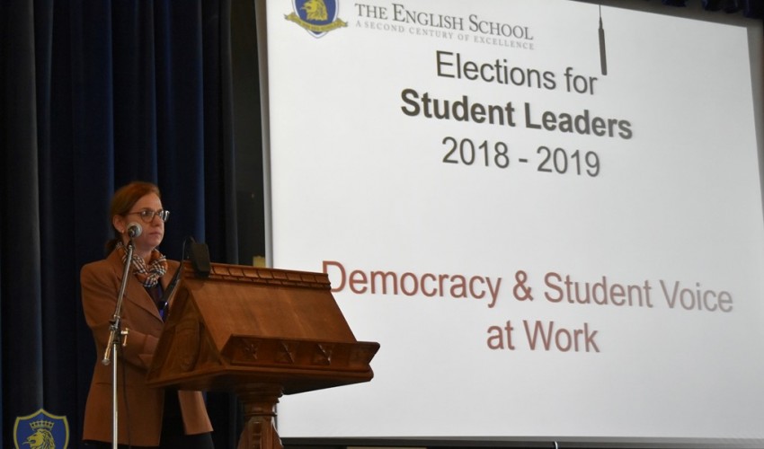 Head Boy and Head Girl - Hustings