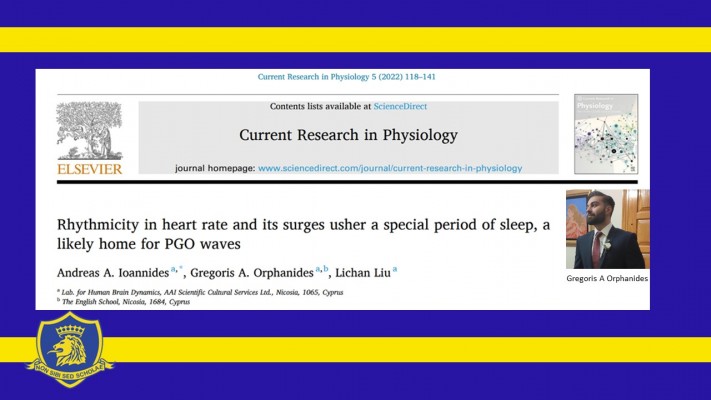 Congratulations to Gregoris Orphanides (ESL 2021) for his first publication in an accredited journal