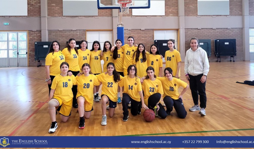 Celebrating Success: Junior Girls' Basketball Team Triumphs in Nicosia Competition