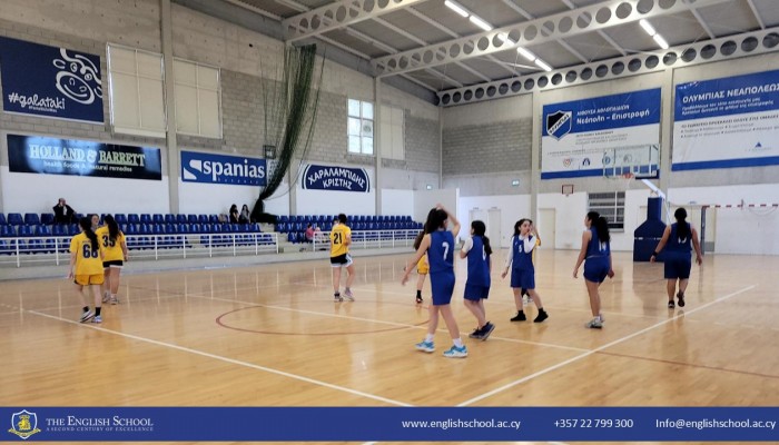 Celebrating Success: Junior Girls' Basketball Team Triumphs in Nicosia Competition
