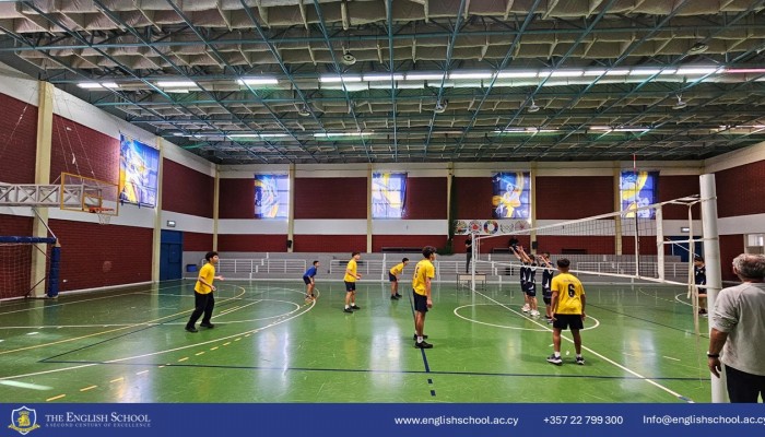 Junior Boys Volleyball Team Triumphs: Onward to the Pancyprian Competition